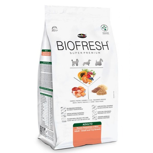 Comida Perro Biofresh Adulto Rz Peq 3kg + Envío Gratis*