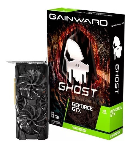 Placa De Vídeo Nvidia Gainward Ghost Geforce Gtx 1660 Super