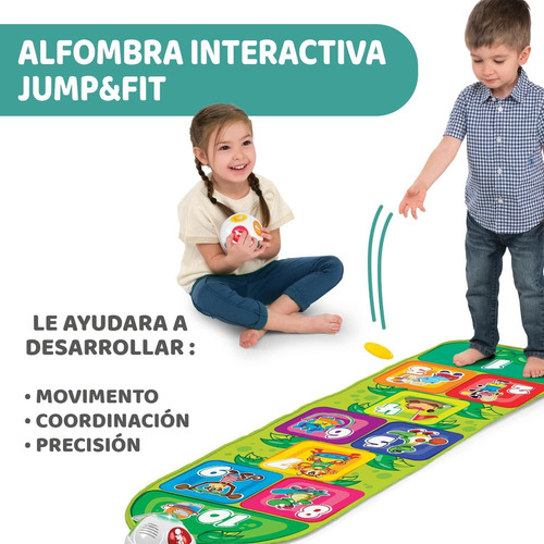 Imagen 3 de 6 de Chicco Tapete Didáctico Jump & Fit