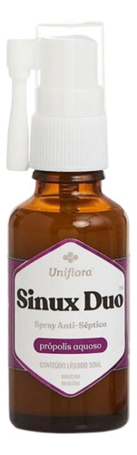 Sinux Duo nasal sin alcohol, 30 ml, Uniflora