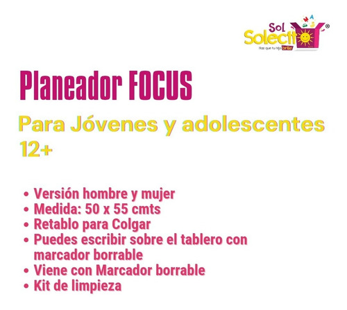 Imagen 3 de 7 de Combo Tablero De Rutinas + Tablero Focus Ms