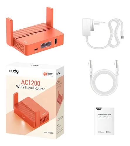 Router Vpn De Viaje Wi-fi Ac1200 Tr1200