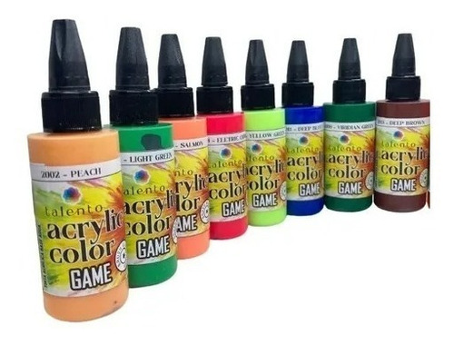 Tinta Acrylic Color Game 30ml Diversas Cores - Talento Cor 2009 - VIRIDIAN GREEN