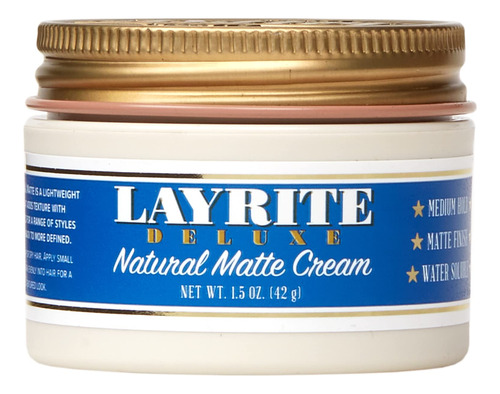 Crema Mate Natural Layrite, 1.5 Oz
