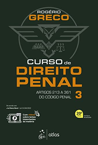 Libro Curso De Direito Penal - Vol. 3 - 20ª Ed