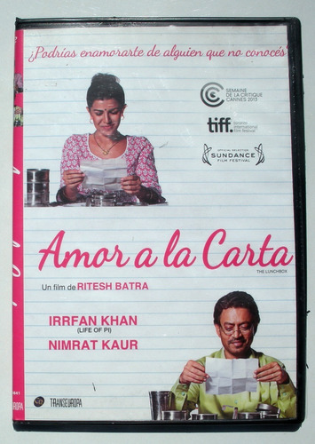 Dvd - Amor A La Carta - Ritesh Batra - India