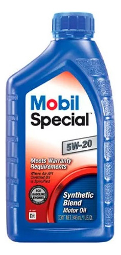 Aceite Mobil Special Semisintético 5w20