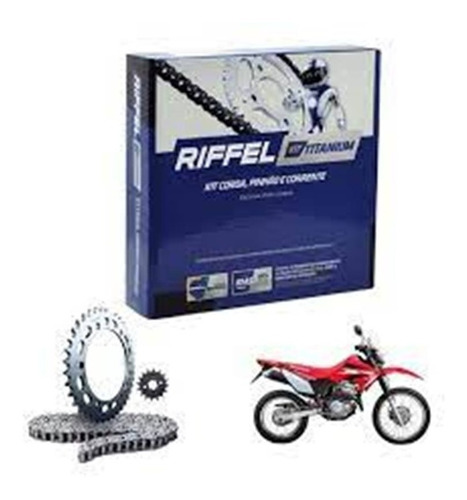 Kit Transmision Riffel Honda Xr 250 Tornado Centro Motos 