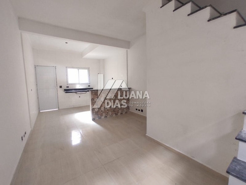 Imagem 1 de 12 de Casa Em Condomínio A Venda No Bairro Aviação - Praia Grande, Sp - Ld55054