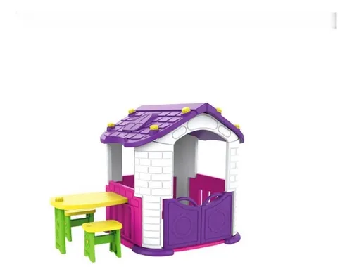 comprar Casa Infantil Con Mesa Y Silla Juego Infantil Para Exterior