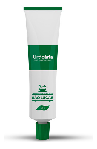 Pomada Urticaria Homepático 60g Promoção