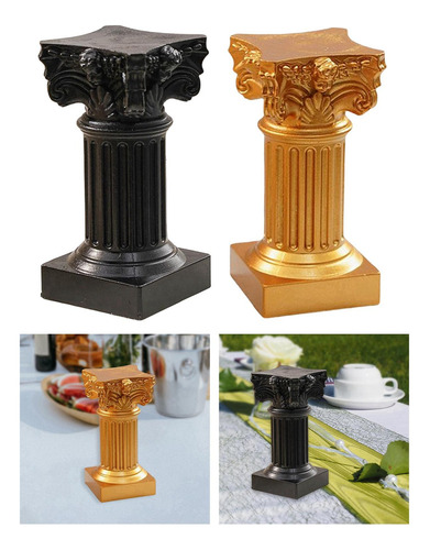 2x Pilar Romano Griega Estatuas Pedestal Soportes