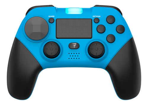 Control Inalámbrico Cx60 Electric Blue Voltedge Celeste Compatible con PS4