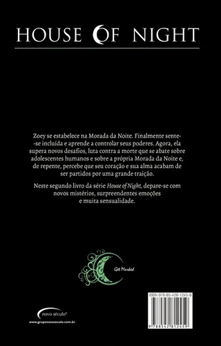 Traída, de Cast, P. C.. House of Night (2), vol. 2. Editorial Novo Século Editora e Distribuidora Ltda., capa mole em português, 2017