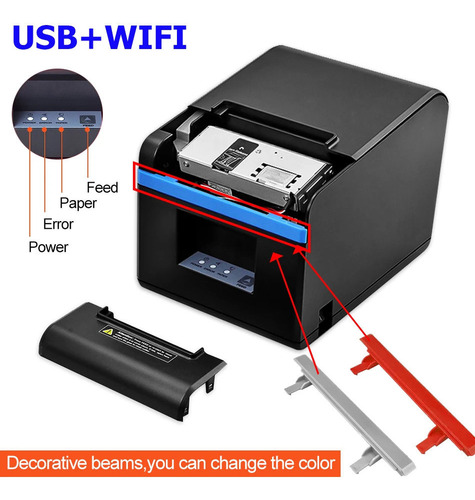 Impresora Termica Xprinter Usb+wifi 80mm Mode:xp-n160ii Jwk