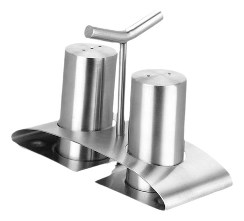 2 Tarros De Condimentos De Acero Inoxidable, Coctelera Para