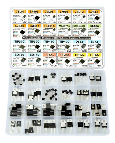 Componentes Electrónicos Sot-23, Transistores, Bits, Mosfets