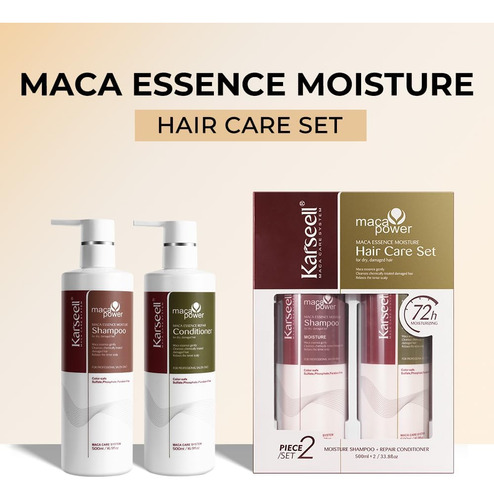 Shampoo E Corante Para Tratamento Capilar Com Colágeno Karse