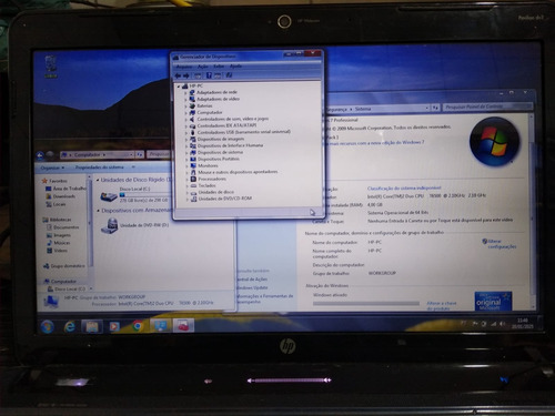 Laptop Hp Pavilion Dv3 2155 Mx Usado Hd 320 Gb Win7 (Usado)