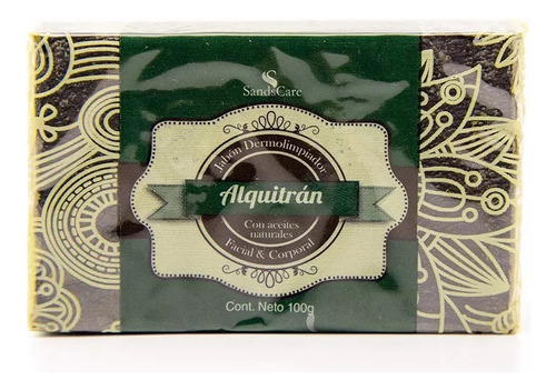 Jabon Artesanal Alquitrán 100 G Pack (5 Pzas)