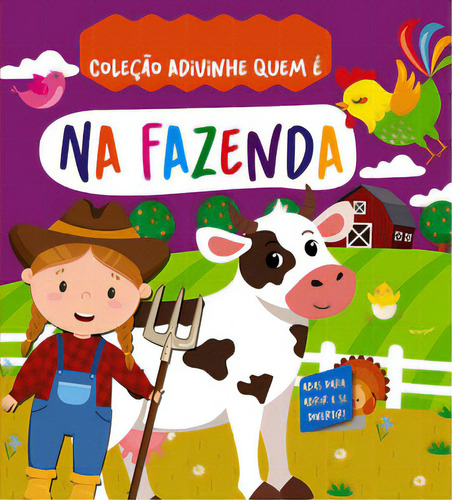 Coleção Adivinhe Quem É? - Na Fazenda, De A Line. On Line Editora, Capa Mole Em Português