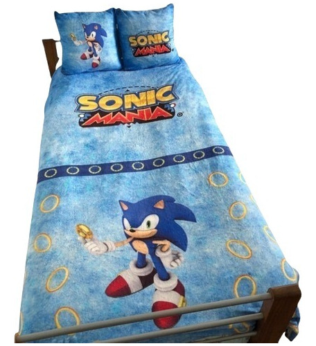 Sonic Celeste Manta Polar Soft  (sin Fundas)