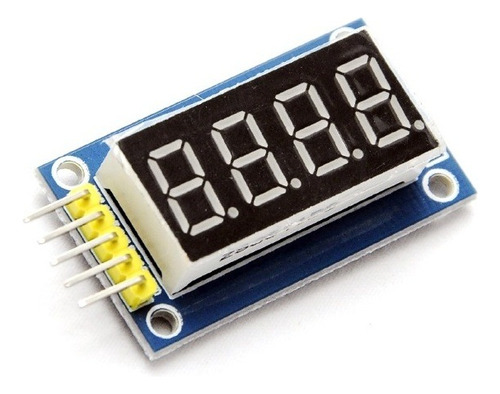 Módulo de pantalla Arduino Pic 74hc595 de 7 segmentos y 4 dígitos