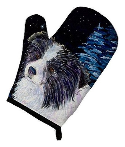 Caroline's Treasures Ss8558ovmt Starry Night Border Collie O