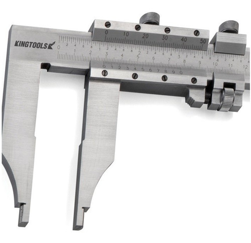 Paquimetro Servico Pesado 500mm/20 Aco Inox Bico 200 King