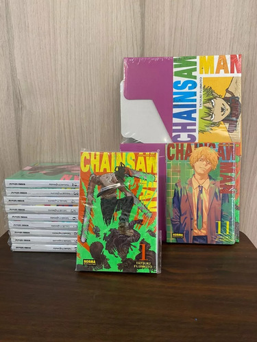 Pack Manga Chainsaw Man -  Norma - Tomos Del 1 Al 11