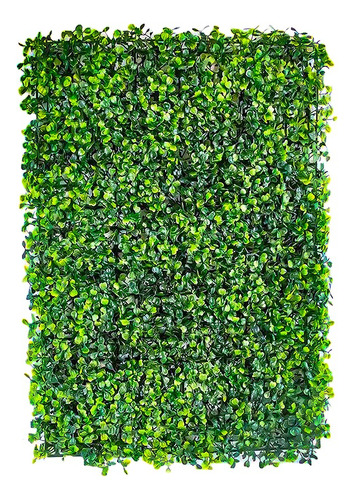 Muro Verde Follaje Artificial 10 Pzas De 60x40 Cm  