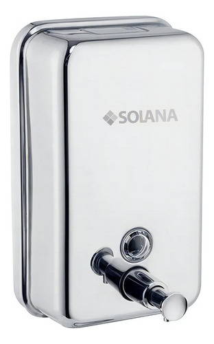 Solana Dispensador Manual De Jabón Liquido O Gel De Acero Inoxidable De 1000ml Modelo Lavanda 2 / Diseño Moderno De Acero Durable Y Resistente