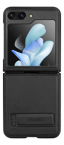 Capa Case Nillkin Qin Vegan Leather Para Galaxy Z Flip5 6.7