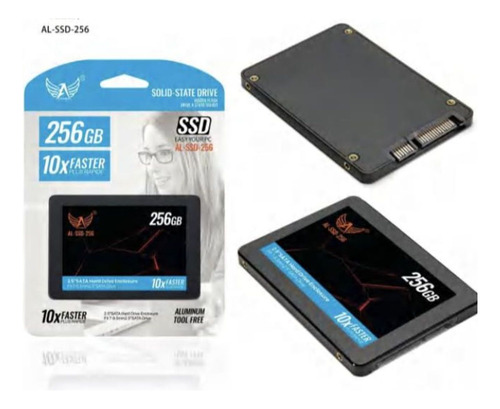 Ssd 2.5 Polegadas Sata 256gb, Leitura E Gravação - Altomex