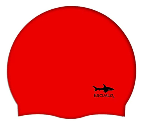 Gorra Para Natacion Escualo Adultos Unisex Con Estampado Color Rojo Diseño De La Tela Adulto Talla Unitalla