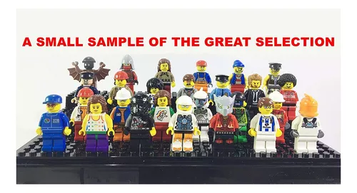  Paquete de 10 figuras de Lego auténticas al azar (9443) :  Juguetes y Juegos