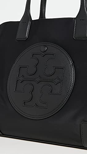 Tory Burch Ella Mini Tote Para Mujer, Negro, Talla Única