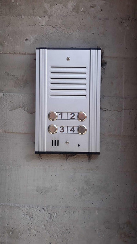 Timbre Para 3 Departamentos Con Voz, 50 M. De Cable Nuevo