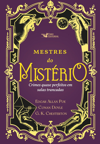 Mestres do mistério, de Conan Doyle, Arthur. Editora Faro Editorial Eireli, capa mole em português, 2022