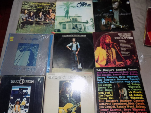 Rush, Eric Clapton, Johnny Winter, Lps Importados Y Nacional