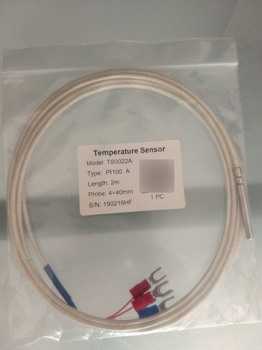 Sensor De Temperatura Termocupla Tipo Pt100 4mmx4cm