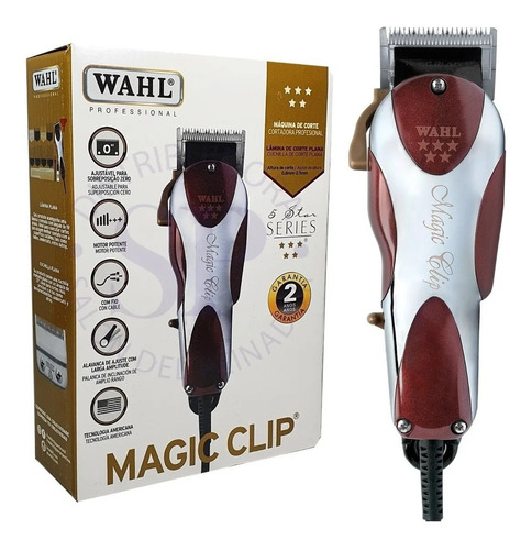 Maquina De Cortar Pelo Profesional Wahl Magic Clip 5 Stars