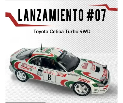 ミニカー 1/43 Toyota Celica Turbo 4WD 1994 RAC 1/43 Toyota Celica Turbo 4WD 1994 RAC ミニカー Sparkmodel 1/43