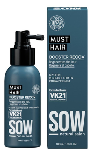 Sow Must Hair Booster Regenerador Shock D Keratina 100ml