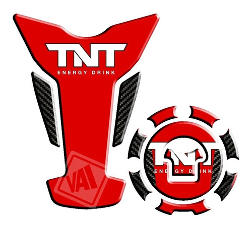 Adesivo 3d Protetor Tanque Bocal Comet Gtr Tnt