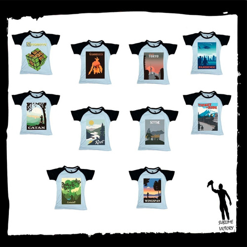 Playera Ticket To Ride Juego De Mesa
