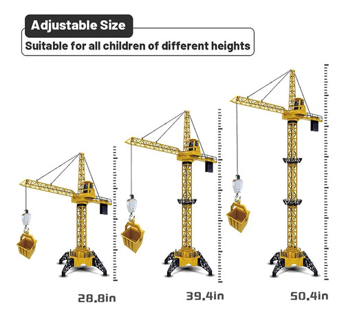Juguete Grua De Control Remoto Excavadora Robótica