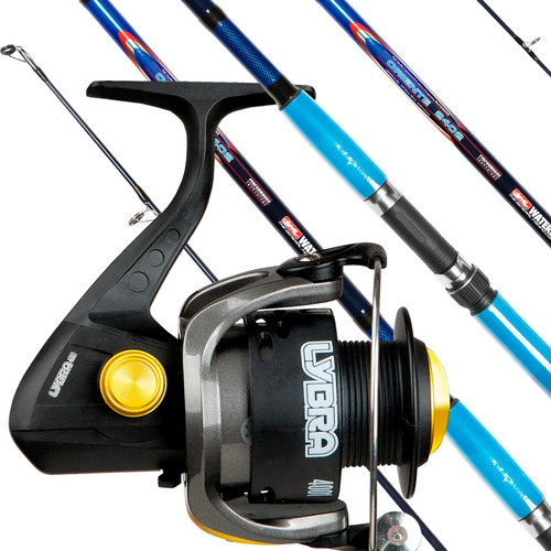 Combo Pesca Variada Spinit Colony 2,4 Mts 3 Rulemane 