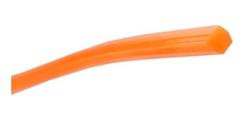 Imagem 2 de 5 de Fio Nylon Cortador Grama Roçadeira Spin Quadrado 3,0mm 12m