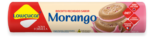 Biscoito Recheado Lowçucar 120g Sabores Diversos Kit Com 16